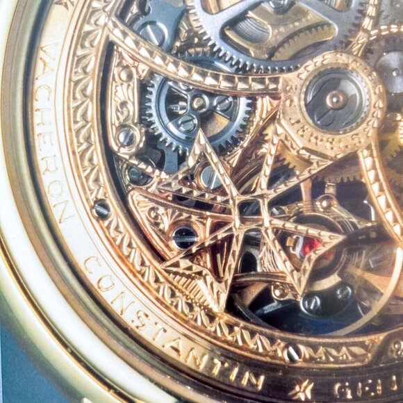 Vacheron Constantin Vintage Watch Ad – Swiss Luxury Gold Book Print - Picture 3 of 5